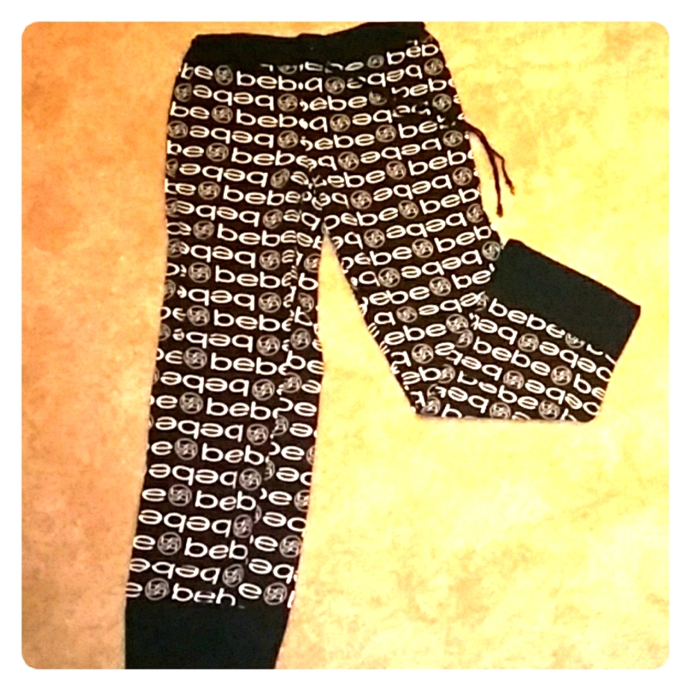 Bebe EUC Super Light, Soft and Silky Pajama Pants